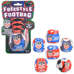 Forever Clever USA Soccer Footbag - LLB Toys