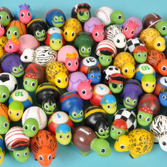 2" RUBBER TURTLE MIX (72PCS/UNIT) LLB kids toys