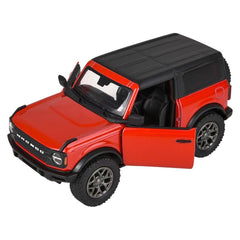 5" Diecast Pull Back 2022 Ford Bronco Hard Top LLB Car Toys