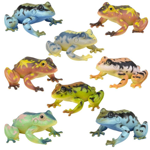 8PC MESH BAG FROG ASSORTMENT LLB kids toys