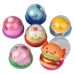 Micro Squish Axolotl Foodie Friends In 2" Capsule - LLB Toys