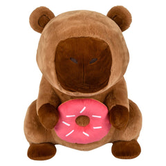 27.5" Capybara Holding Food  - LLB Toys