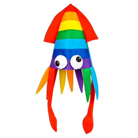 RAINBOW SQUID HAT - LLB Toys
