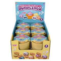 3.25" Squish Metallic Surprise Dumplings - LLB Toys