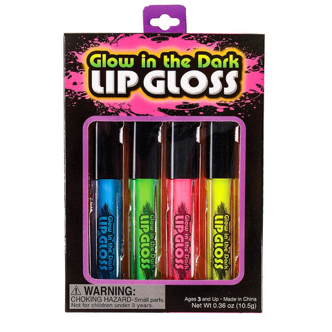 GLOW IN DARK LIP GLOSS 4.25" 0.09OZ LLB kids toys
