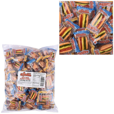 Bulk Gummy Hot Dog - LLB Candy