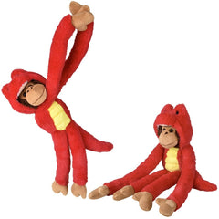 27.5" Dressed T-Rex Hanging Monkey - LLB Toys