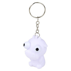 2" SQUEEZE ANIMAL POPPING EYE KEYCHAIN LLB Keychain