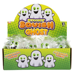 2" SQUISH STICKY GHOST LLB Squishy Toys