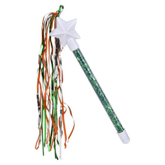 St. Patrick's Day Star Tinsel Wand 9" - LLB Toys