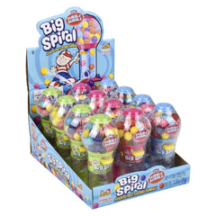 5" BIG SPIRAL GUMBALL DISPENSER  - LLB Candy
