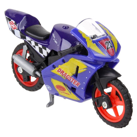 3.5" Diecast Sportsbike Motorcycle 12ct - LLB Toys