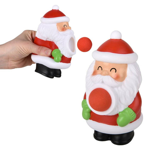 Santa Foam Ball Blaster 5.5" - LLB Toys