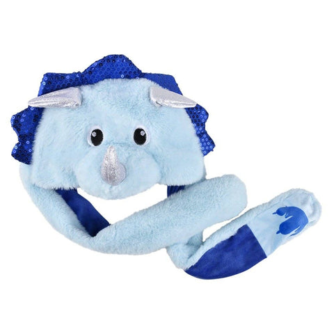 Dinosaur Popping Ear Light-Up Hat 6ct - LLB Toys