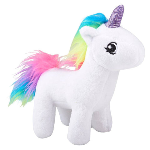 6" RAINBOW UNICORN LLB Plush Toys