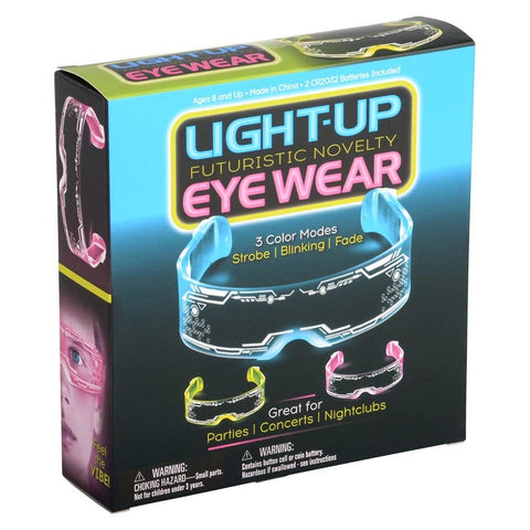 Light-Up Futuristic Novelty Eyewear LLB Light-up Toys