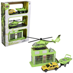 Jungle Die Cast Rescue Center - LLB Toys