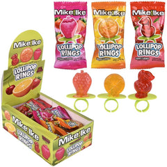 Mike & Ike Lollipop Rings - LLB Toys
