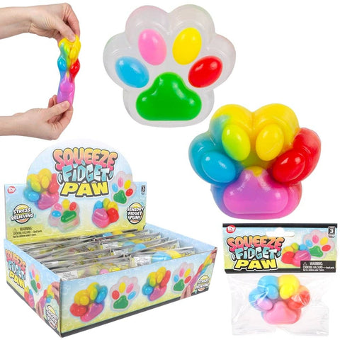 3" Squeeze Fidget Paw - LLB Toys