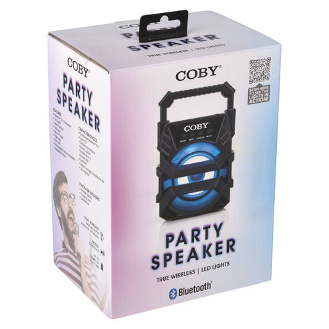 Coby Wireless LED Party Speaker - LLB Toys