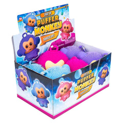 8" Light-Up Puffer Monkey - LLB Toys