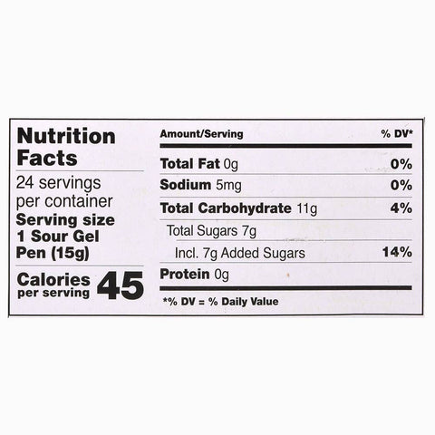 Juicy Drop Sour Gel Pens 24ct -  LLB Toys