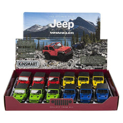 5" DIE-CAST 2018 JEEP WRANGLER HARD TOP LLB Car Toys