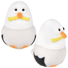 3.5" Squish And Stretch Seagull - LLB Toys