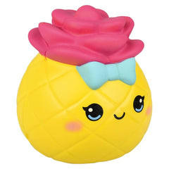 JUMBO SQUISH PINEAPPLE BOW MIX 10" LLB Squishy Toys