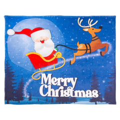 50" X 60" Santa Christmas Blanket - LLB Toys