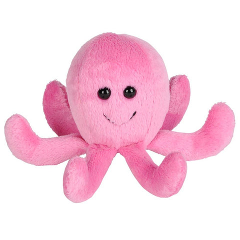 3.5" MIGHTY MIGHTS OCTOPUS LLB Plush Toys