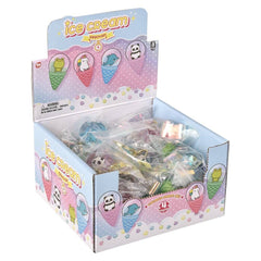 2.5" Kawaii Animal Ice Cream Liquid Clip On- LLB Toys