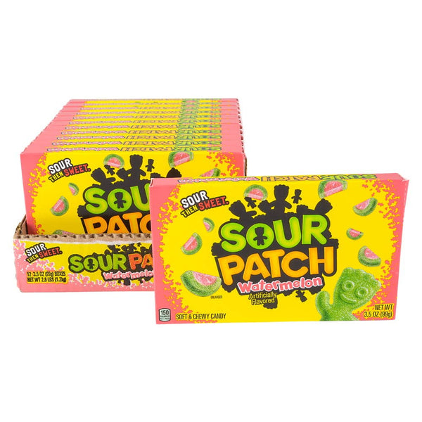 Sour Patch Watermelon Theater Box Candy/CASE - LLB Toys