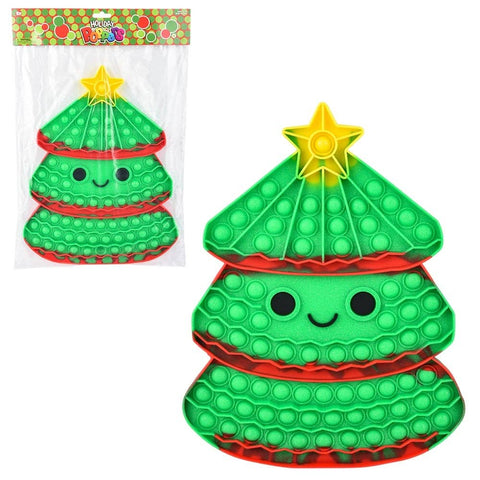 CHRISTMAS TREE MEGA BUBBLE POPPER 13' LLB kids toys