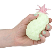SQUISH AND STRETCH PINEAPPLE 4.33" LLB Squishy Toys