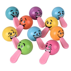 1.25" STRETCH TONGUE SILLY FACE BALL (50PC/UN) LLB kids toys