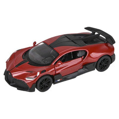 5" Diecast Pull Back Bugatti Divo LLB kids toys