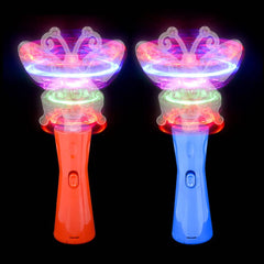 10" LIGHT-UP BUTTERFLY MAGIC WAND LLB Light-up Toys