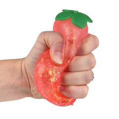 Squeezy Sugar Fruit Assortment 2.5-5" 12/Display - LLB Toys