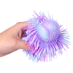 5.5" Light-Up Shaggy Dog Puffer - LLB Toys
