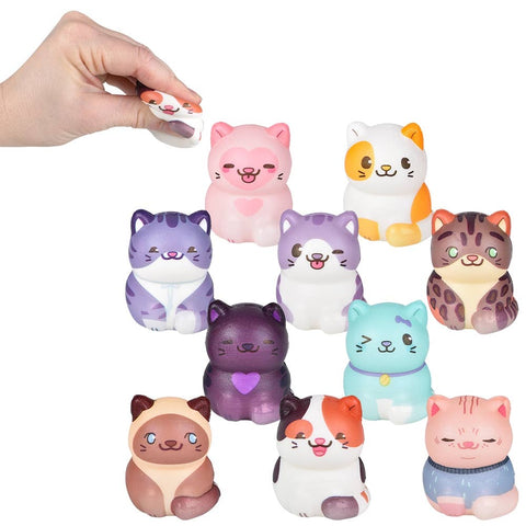 2" Micro Squish Cats - LLB Toys