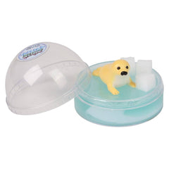 3" Arctic Iceberg Harp Seal Slime 12ct - LLB Toys