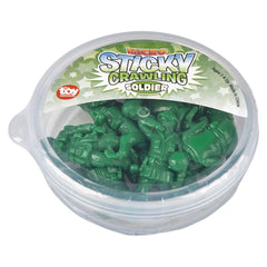 Micro Stretch-Icky Soldier 24ct - LLB Toys