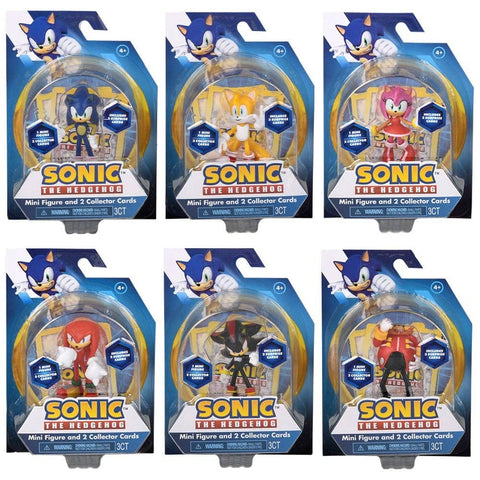 Sonic The Hedgehog Mini Figurine LLB kids toys