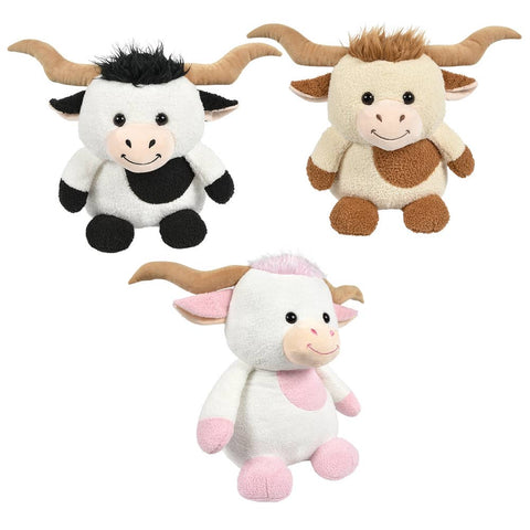 24" Longhorn Cattle  Plush - LLB Toys