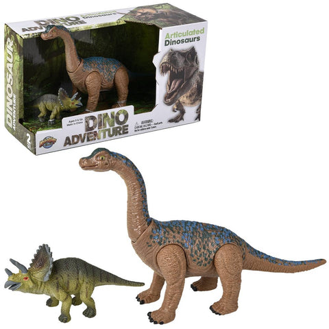 9" Articulated Brachiosaurus Figurine- LLB Toys