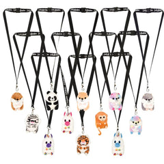 4" 180PC LANYARD BELLY BUDDY ASSORTMENT LLB Plush Toys