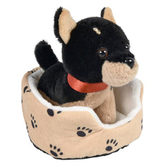 8" Dog In Bed - LLB Toys