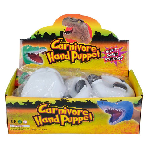 4" PANDA RUBBER HAND PUPPET LLB kids toys