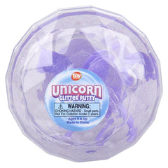 2.25" UNICORN GLITTER PUTTY LLB Slime & Putty